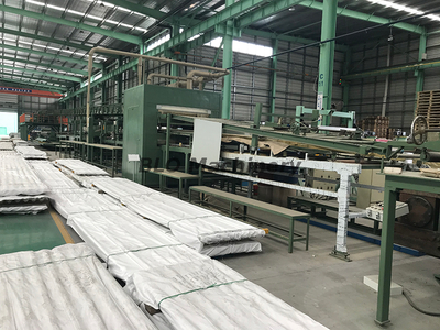 Cold Room Storage Rockwool Automatic Composite Panel Sandwich Machine Production Line
